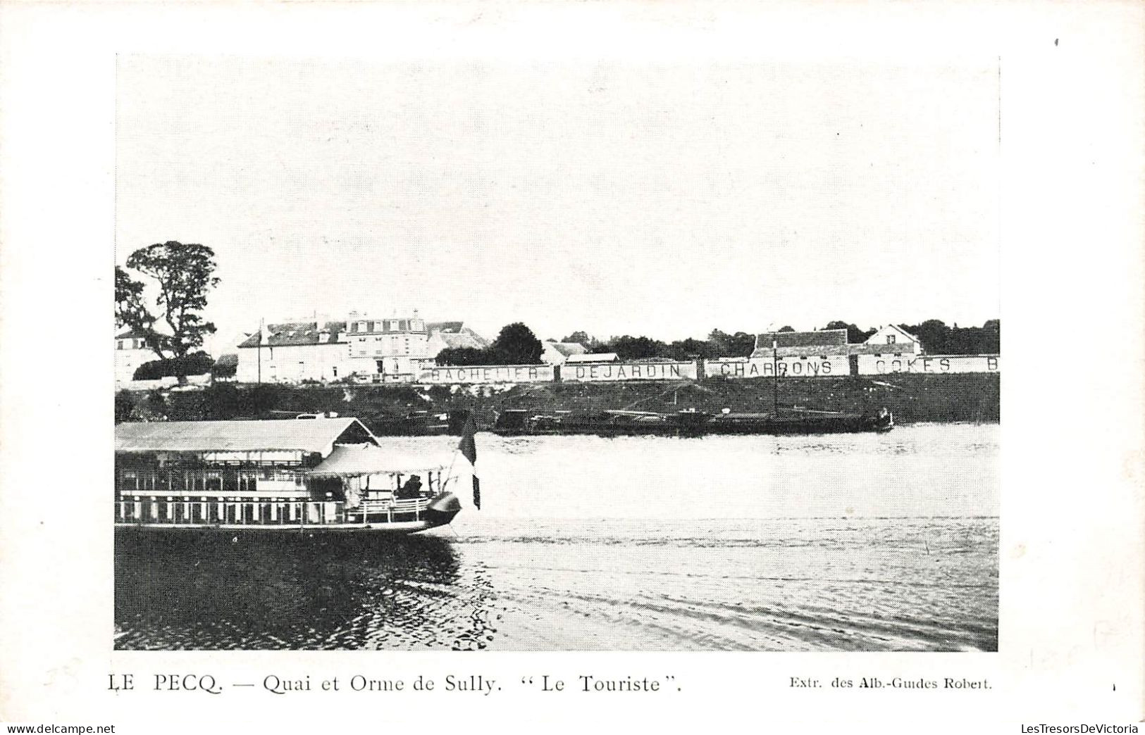 FRANCE - Le Pecq - Quai Et Orme De Sully "le Touriste" - Carte Postale Ancienne - Le Pecq