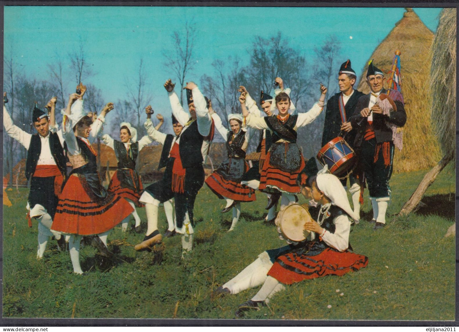 ⁕ Spain ⁕ Folklore Astur / Asturian Folklore ⁕ 2v Unused Postcard No. 151 & 160 - Scan - Asturias (Oviedo)