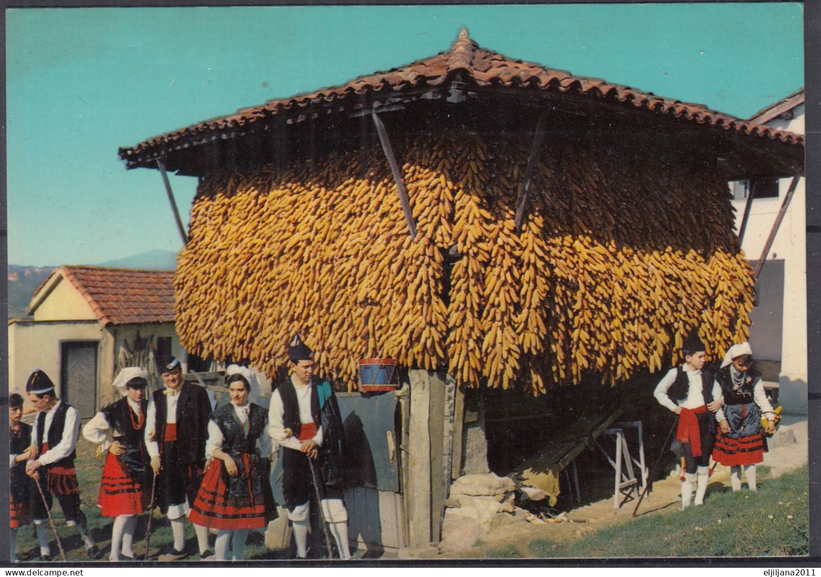 ⁕ Spain ⁕ Folklore Astur / Asturian Folklore ⁕ 2v Unused Postcard No. 151 & 160 - Scan - Asturias (Oviedo)