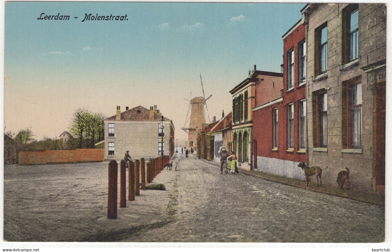 Leerdam - Molenstraat. - (Zuid-Holland, Nederland) - Leerdam