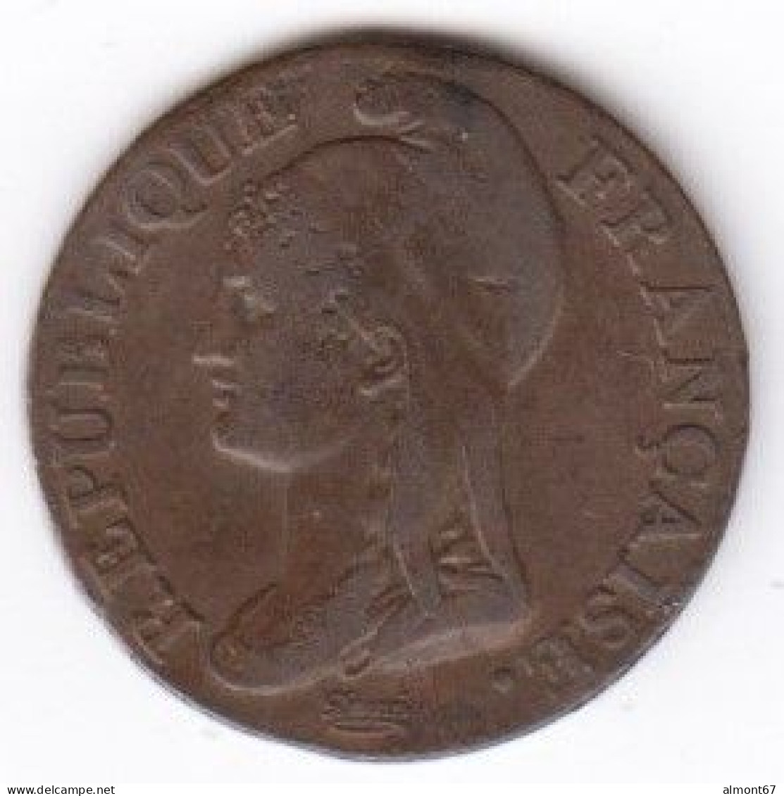 DUPRE - 5 Centimes  L'An 4 A - 1795-1799 Direktorium