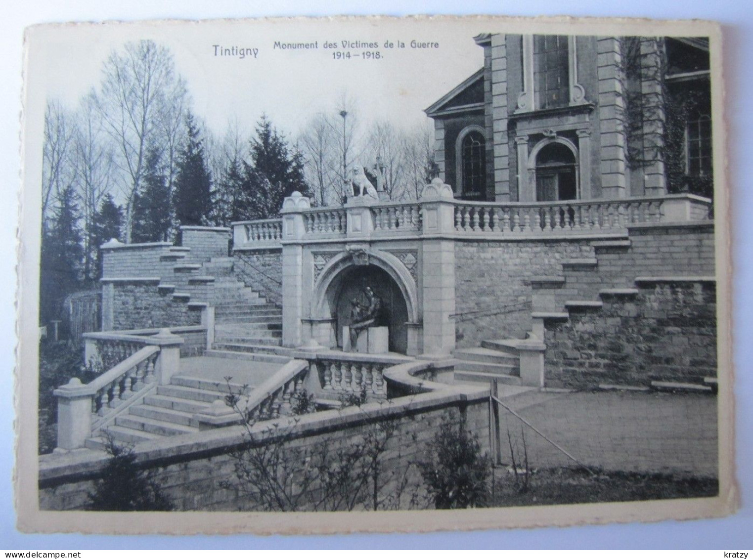 BELGIQUE - LUXEMBOURG - TINTIGNY - Monument Des Victimes De La Guerre 14-18 - Tintigny