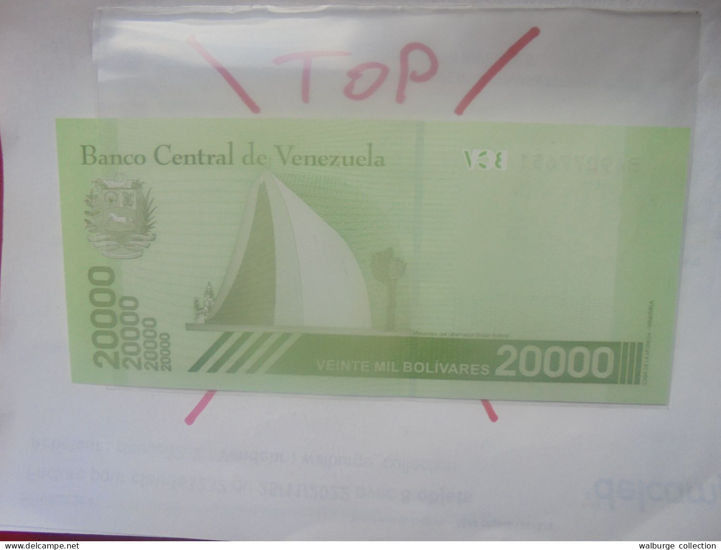 VENEZUELA 20.000 BOLIVARES 2019 Neuf (B.32) - Venezuela