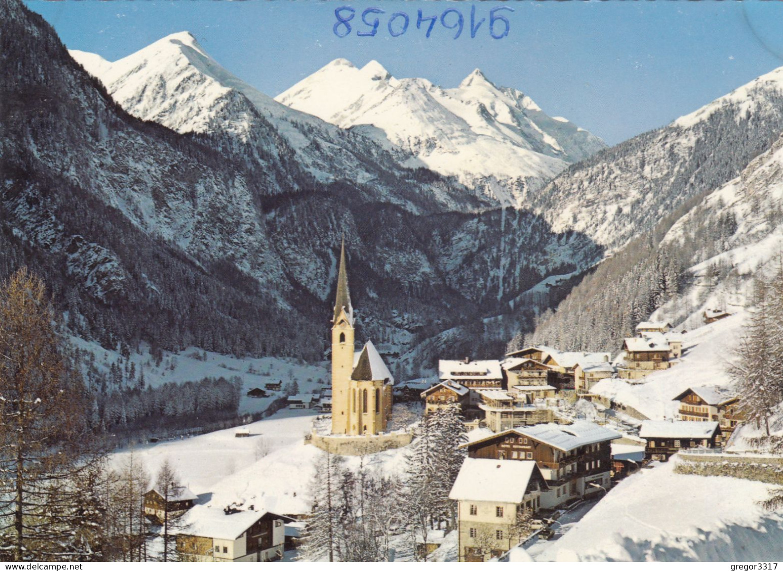 E2776) HEILIGENBLUT - 1301m Gegen Großglockner - Verschneite Ansicht Farbfoto AK - Heiligenblut