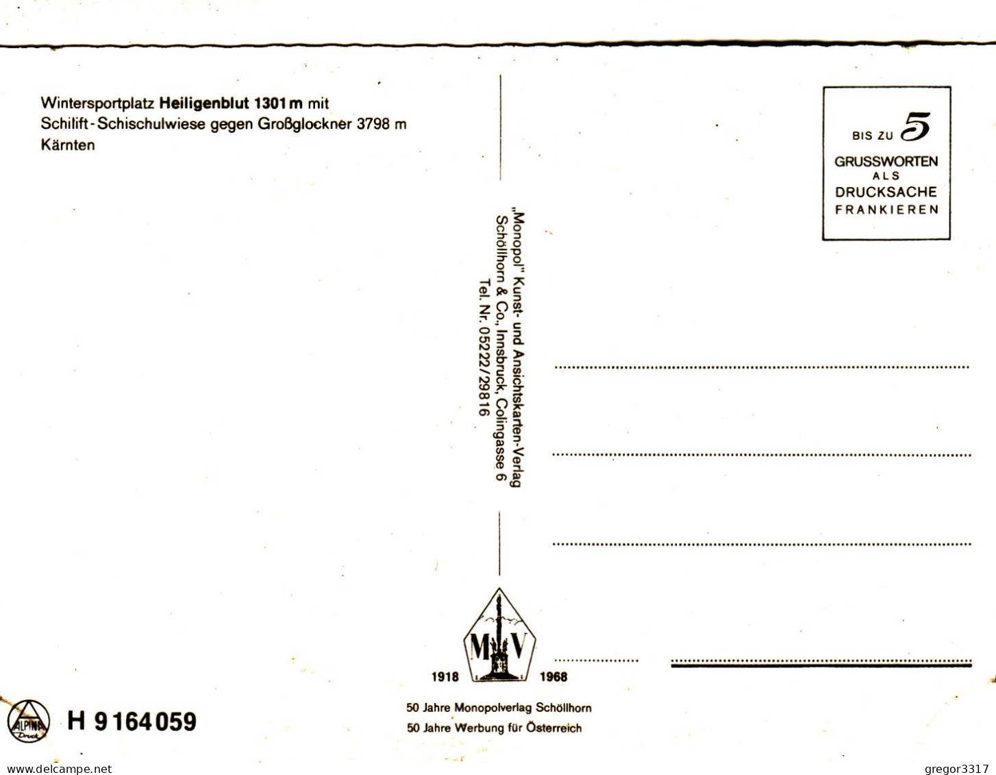 E2777) 3 Schöne Karten HEILIGENBLUT - Großglockner - Kärnten - 2x Färbig , 1x S/W - Heiligenblut