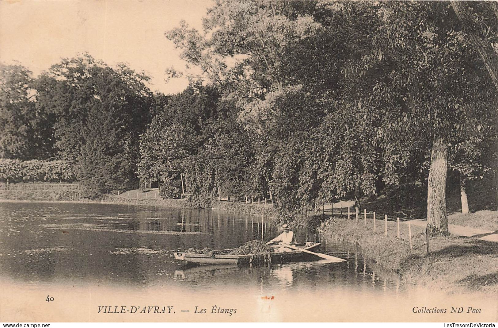 FRANCE - Villes D'Avray - Vue Sur Les étangs - Carte Postale Ancienne - Ville D'Avray
