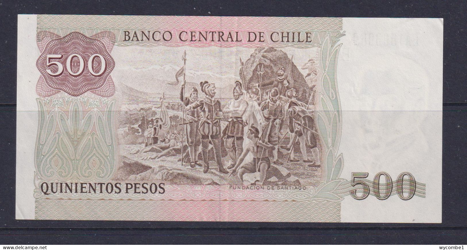 CHILE - 1994 500 Pesos Circulated Banknote - Chile