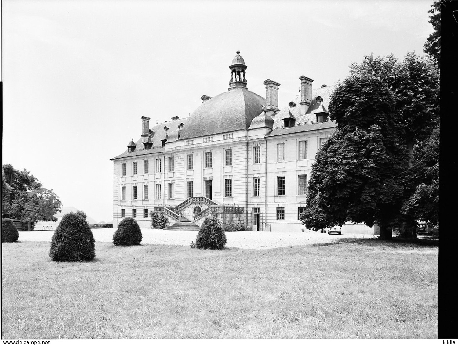 Photo 12 X 9.4 + Négatif     Isére  Château D'HERBEYS  Séjours De Vacances Tél. 4 à Brie Et Angonnes - Herbeys