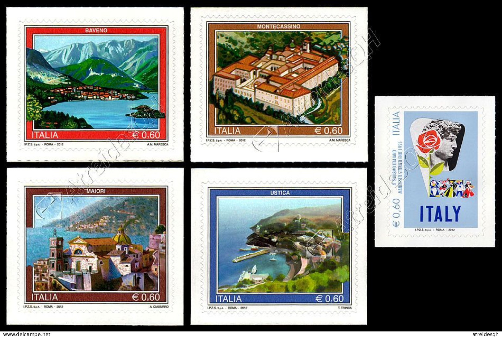 [Q] Italia / Italy 2012: Turistica / Tourism ** - Other & Unclassified