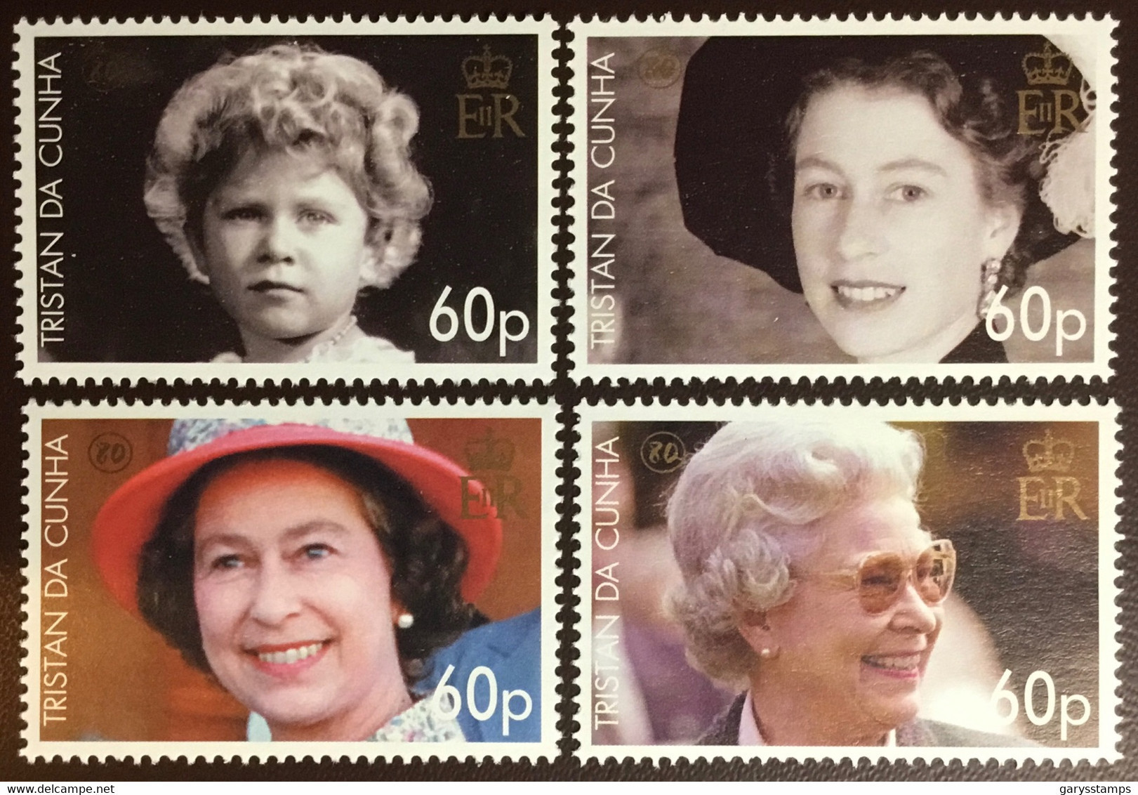 Tristan Da Cunha 2006 Queen’s 80th Birthday MNH - Tristan Da Cunha