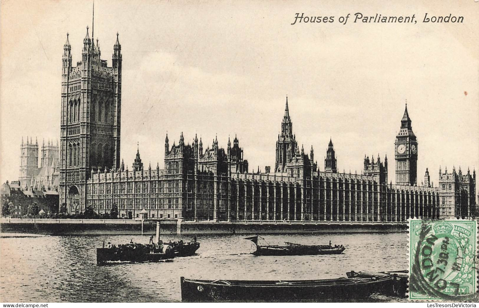 ROYAUME UNI - Angleterre - London - Houses Of Parliament - Carte Postale Ancienne - Houses Of Parliament