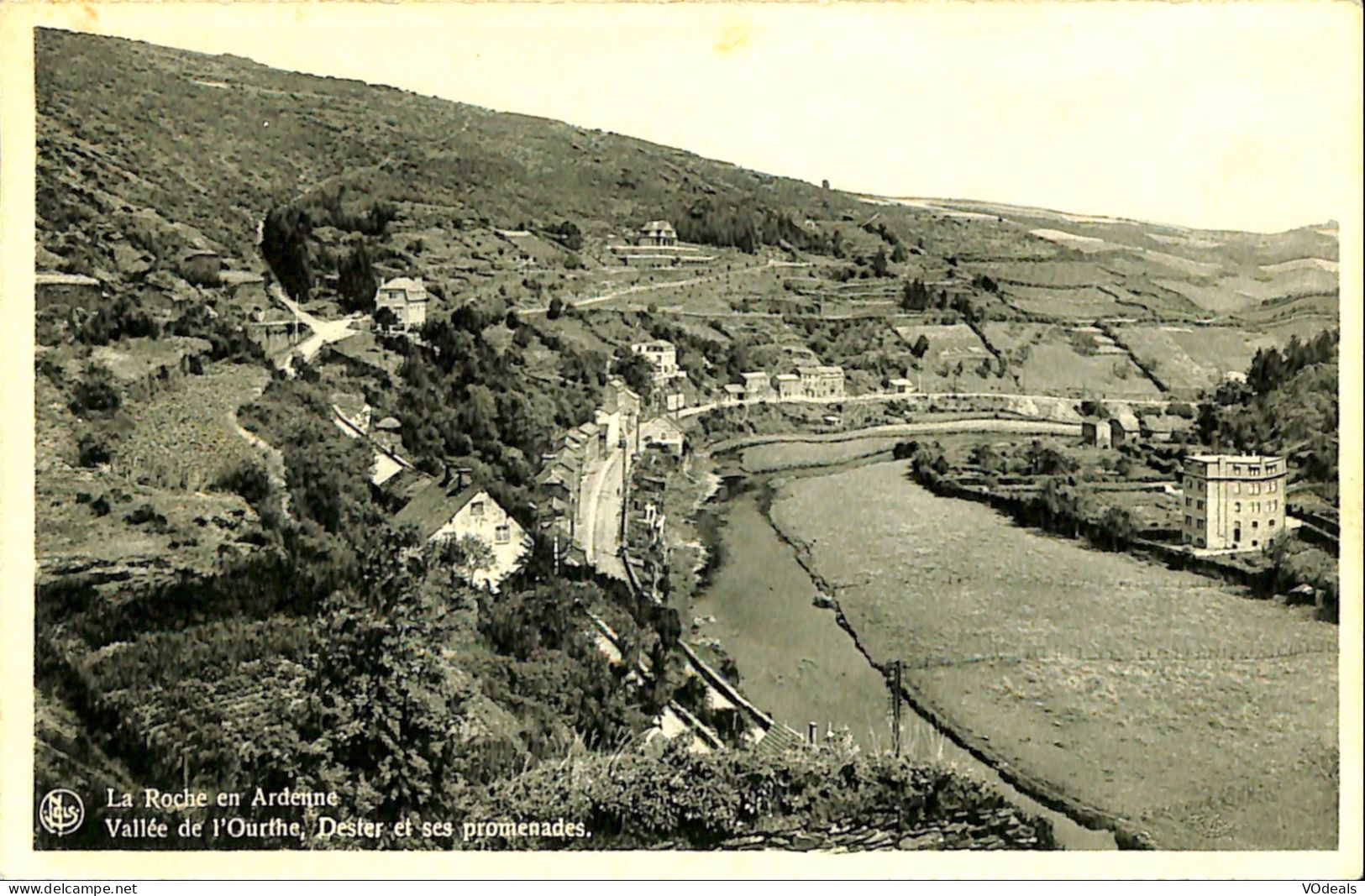 Belgique - Luxembourg - La-Roche-en-Ardenne - Vallée De L'Ourthe, Dester Et Ses Promenades - La-Roche-en-Ardenne