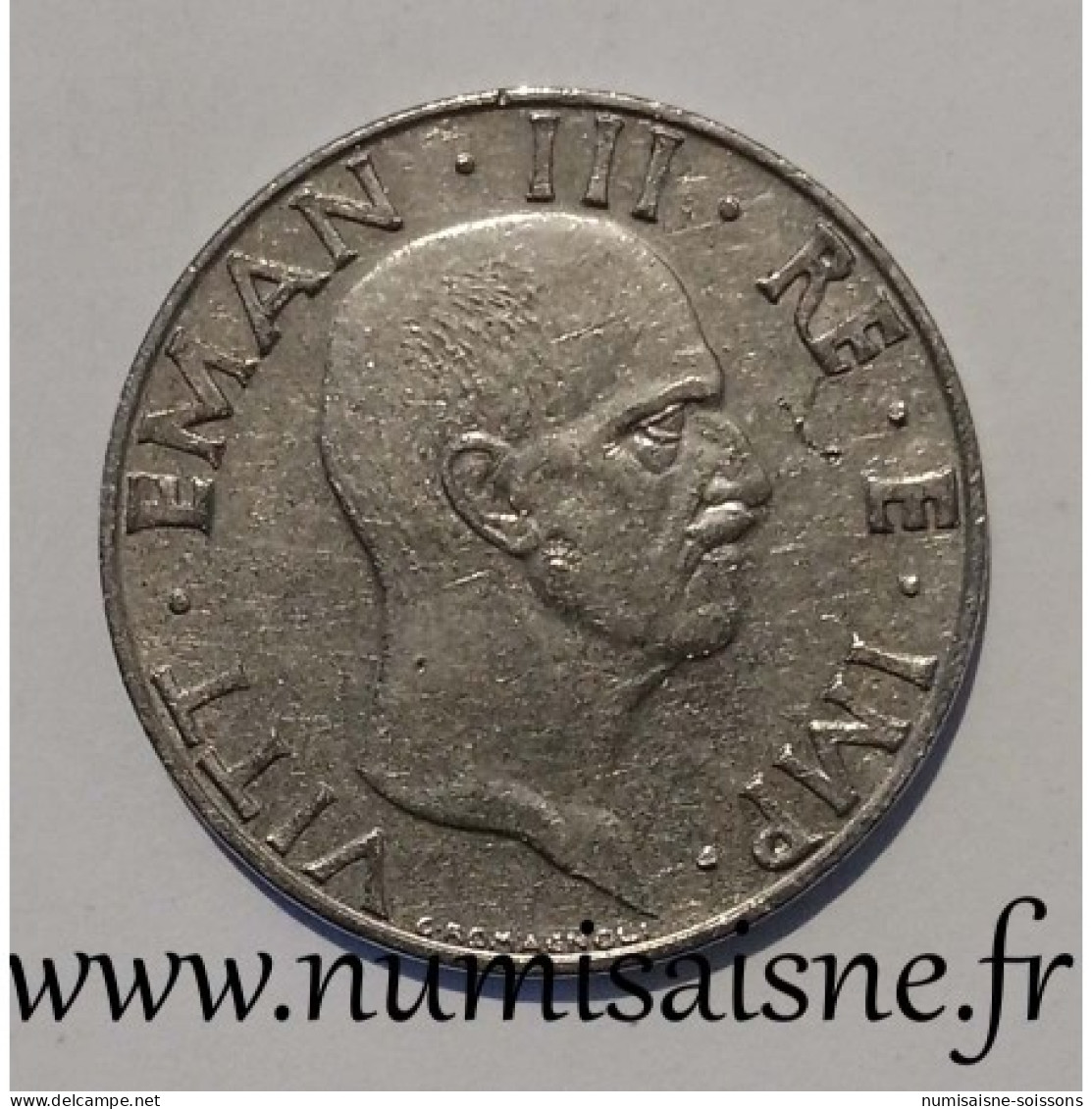 ITALIE - KM 76 B - 50 CENTESIMI 1941 - VITTORIO EMANUELE III - SUP - 1900-1946 : Victor Emmanuel III & Umberto II