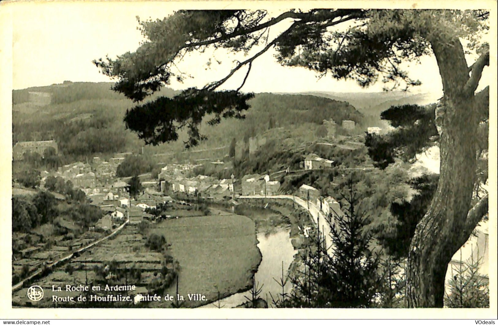 Belgique - Luxembourg - La-Roche-en-Ardenne - Route De Houffalize - Entrée De La Ville - La-Roche-en-Ardenne