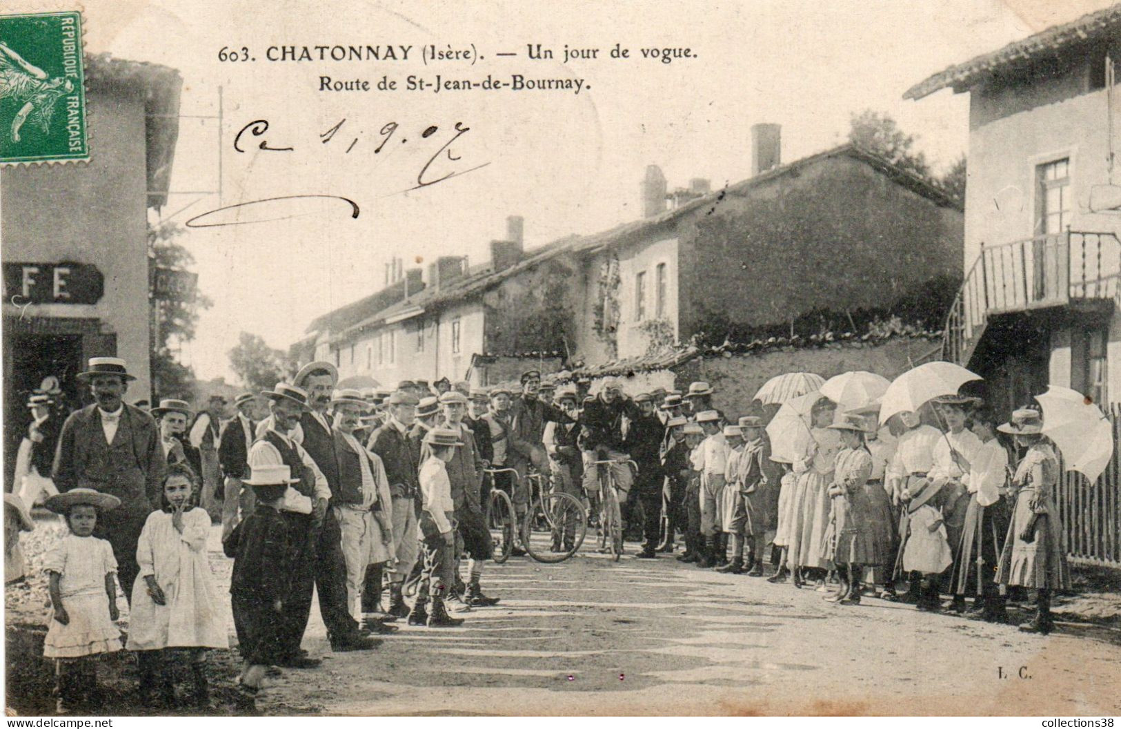 Chatonnay - Un Jour De Vogue - Route De St-Jean-de-Bournay - Châtonnay