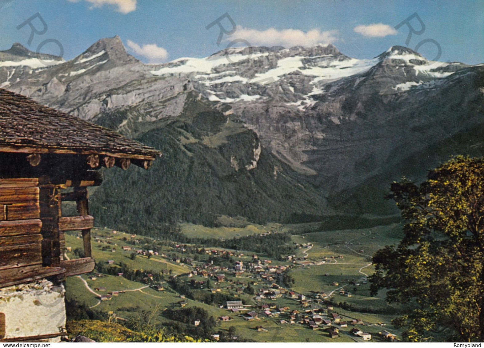 CARTOLINA  LES DIABLERETS,ORMONT-DESSUS,SVIZZERA-TERRE DE LEGENDES-LE DIABLOTIN DU LAVANCHY-VIAGGIATA 1974 - Ormont-Dessus 