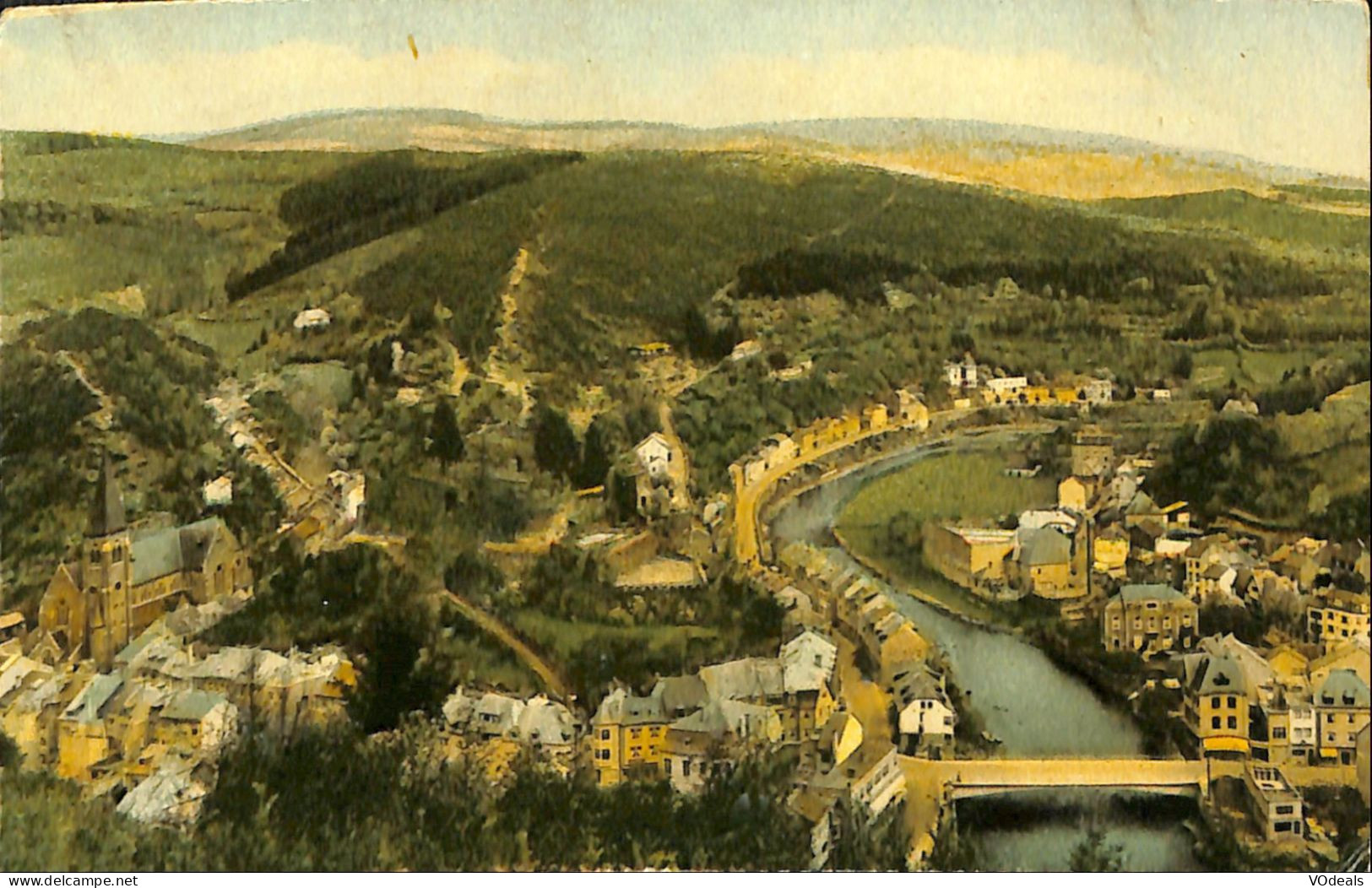 Belgique - Luxembourg - La-Roche-en-Ardenne - Vue Générale - La-Roche-en-Ardenne