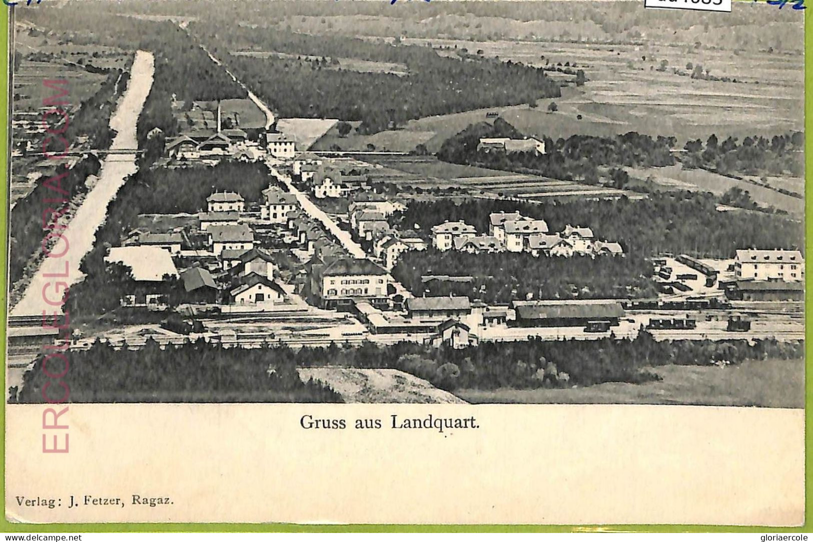 Ad4683 - SWITZERLAND - Ansichtskarten VINTAGE POSTCARD -Gruss Aus Landquart-1905 - Landquart