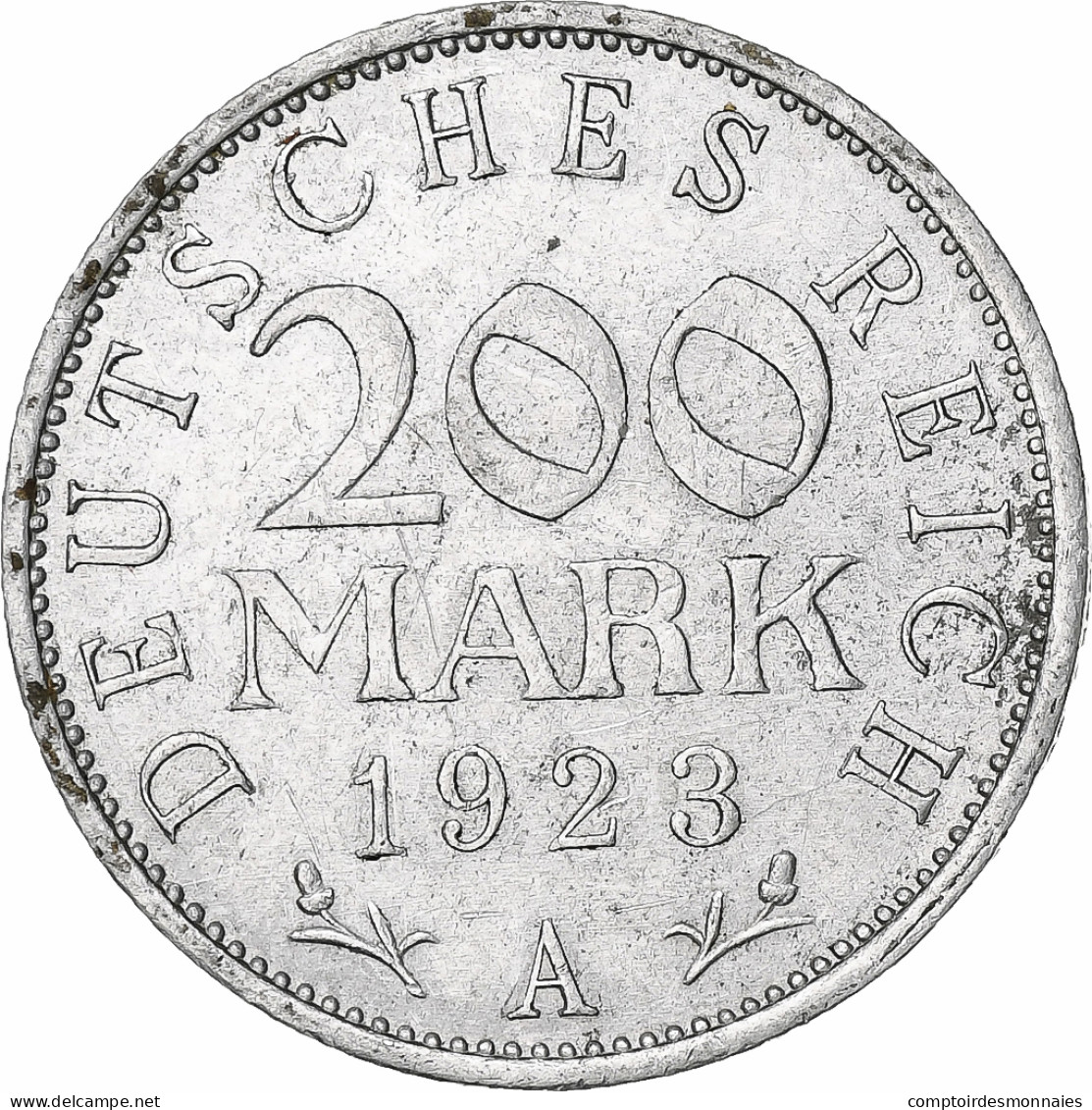 Monnaie, Allemagne, République De Weimar, 200 Mark, 1923, Berlin, TTB - 200 & 500 Mark