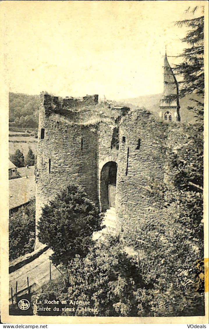 Belgique - Luxembourg - La-Roche-en-Ardenne - Entrée Du Vieux Château - La-Roche-en-Ardenne