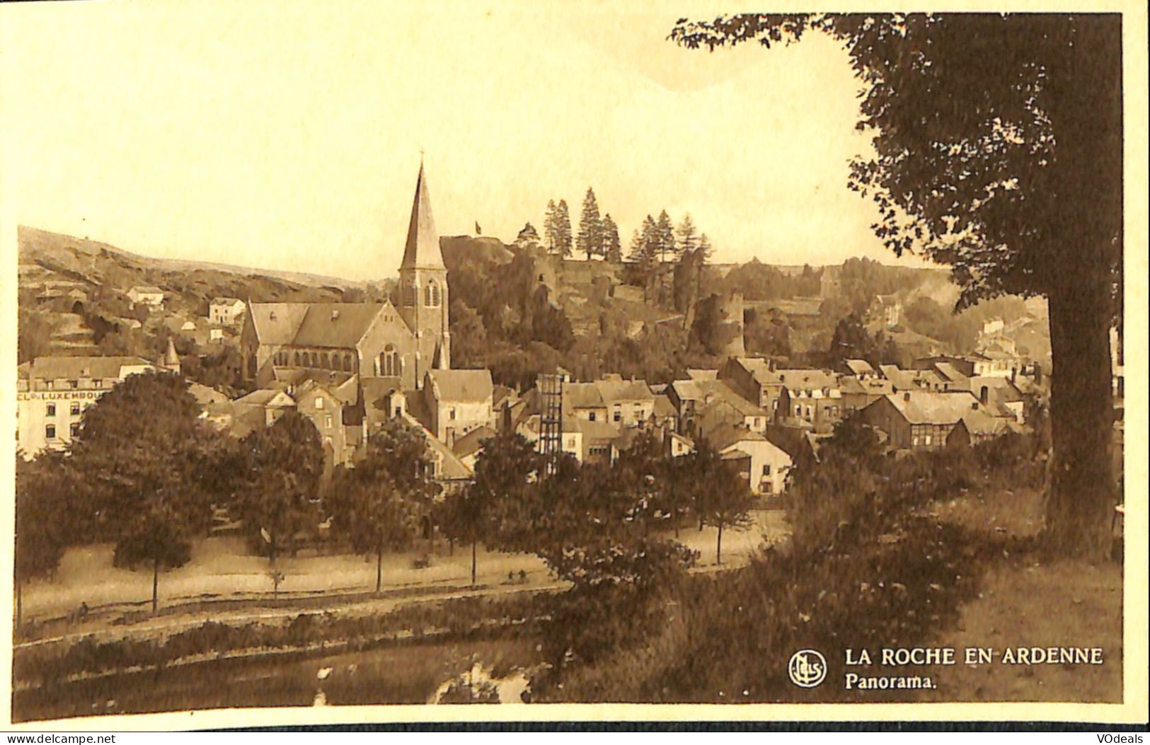 Belgique - Luxembourg - La-Roche-en-Ardenne - Panorama - La-Roche-en-Ardenne