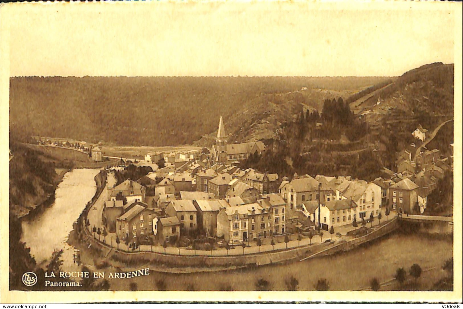 Belgique - Luxembourg - La-Roche-en-Ardenne - Panorama - La-Roche-en-Ardenne