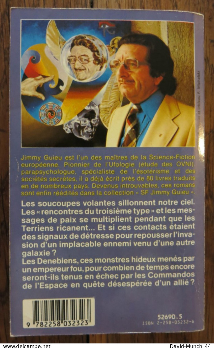 Commandos De L'espace De Jimmy Guieu. Presses De La Cité, Collection Science-fiction Jimmy Guieu N° 19. 1989 - Presses De La Cité