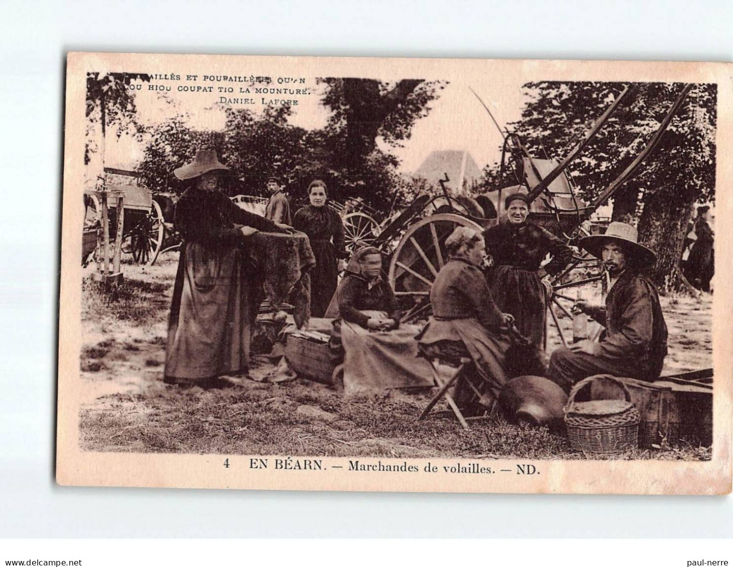 En BEARN : Marchandes De Volailles - Très Bon état - Bearn