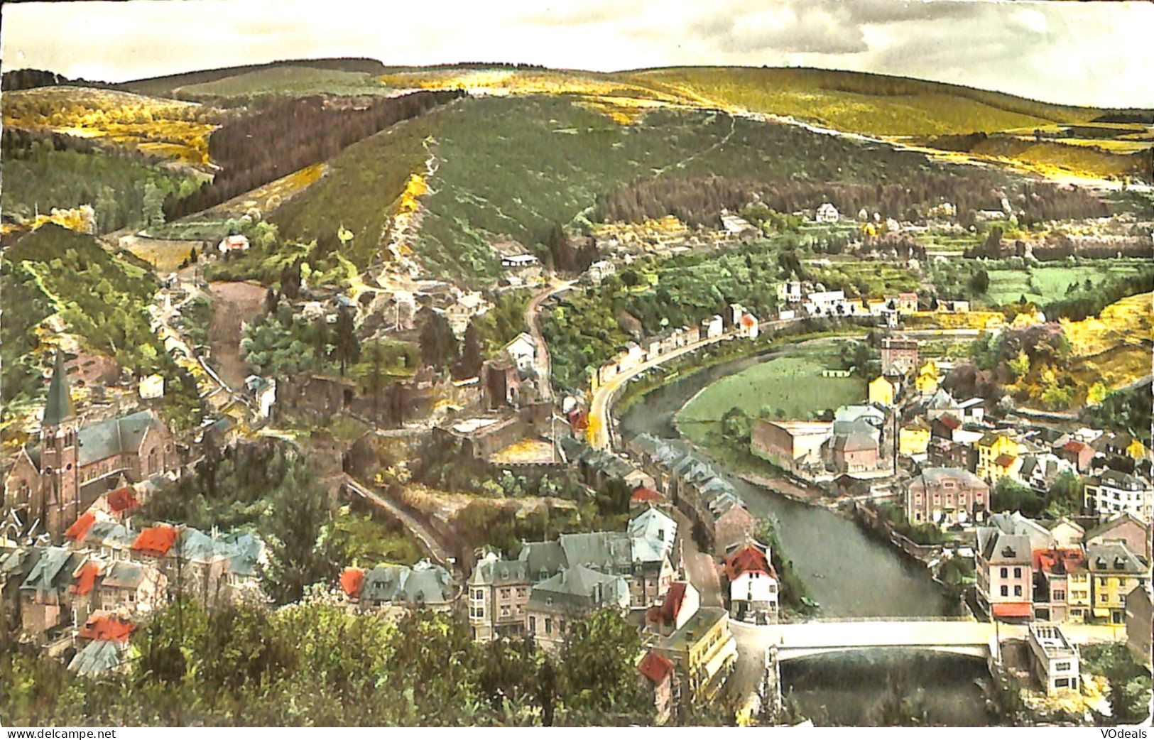 Belgique - Luxembourg - La-Roche-en-Ardenne - Panorama - La-Roche-en-Ardenne