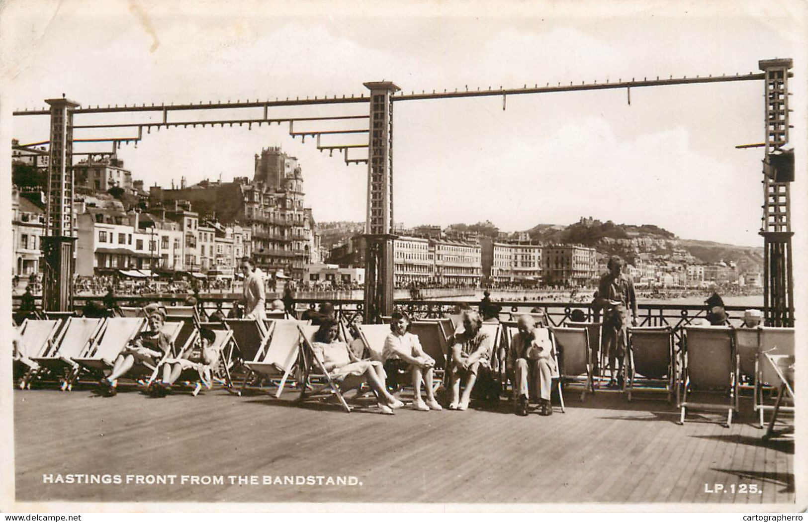 United Kingdom England Hastings From The Bandstand - Hastings