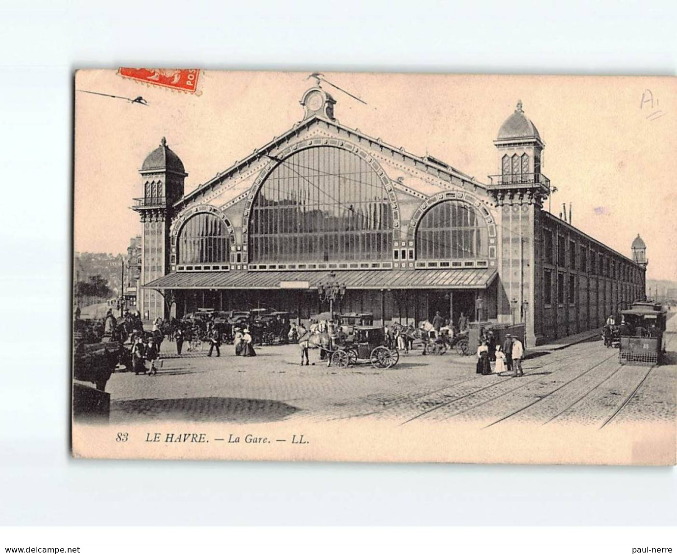 LE HAVRE : La Gare - état - Station