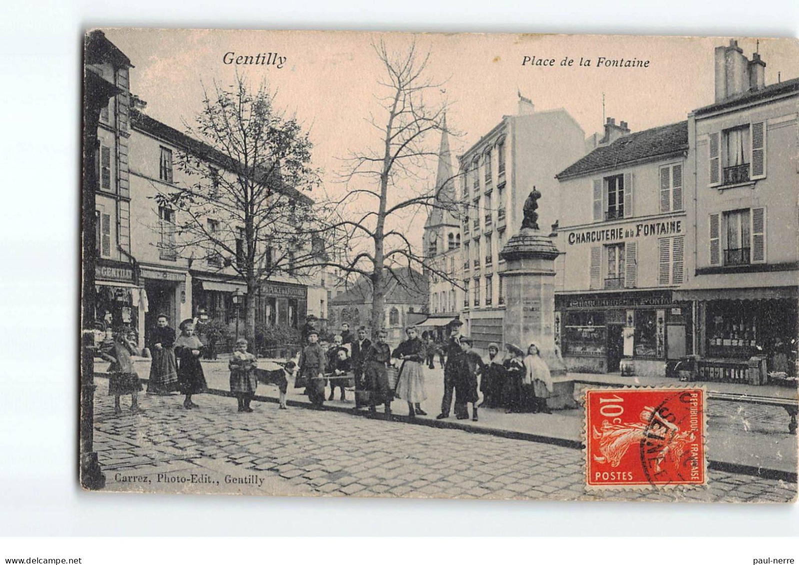 GENTILLY : Place De La Fontaine - Très Bon état - Gentilly