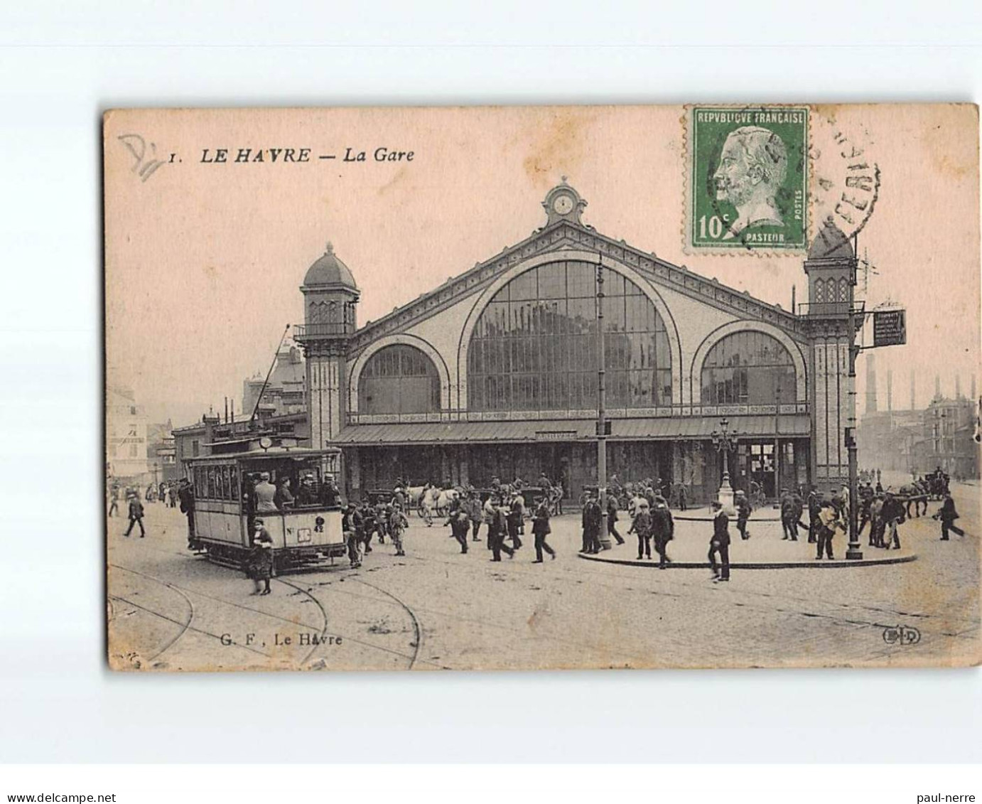 LE HAVRE : La Gare - état - Station