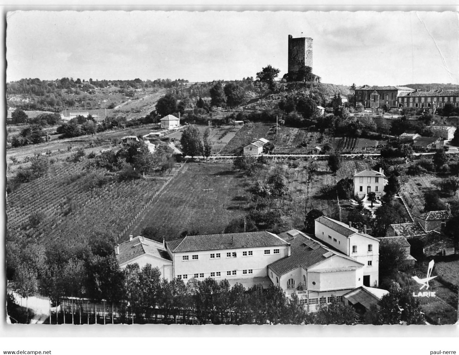 MONTCUQ : Vue Générale Aérienne - Très Bon état - Montcuq