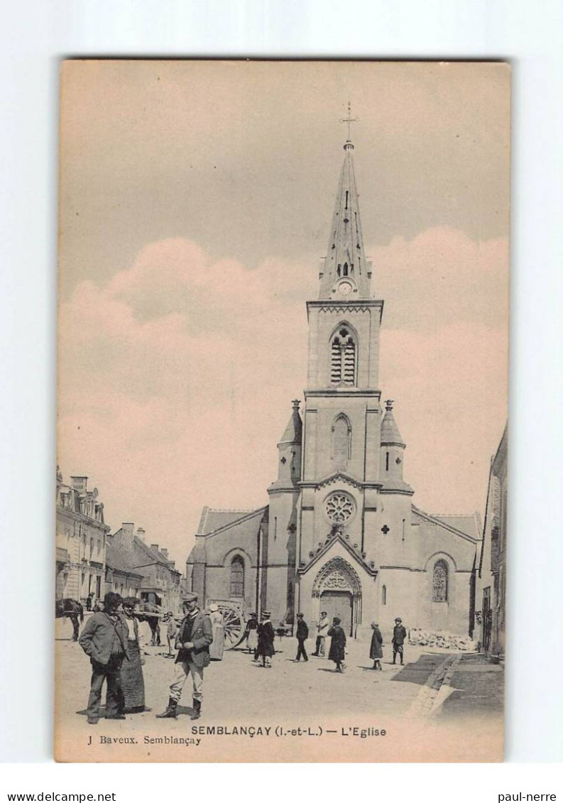 SEMBLANCAY : L'Eglise - Très Bon état - Semblançay