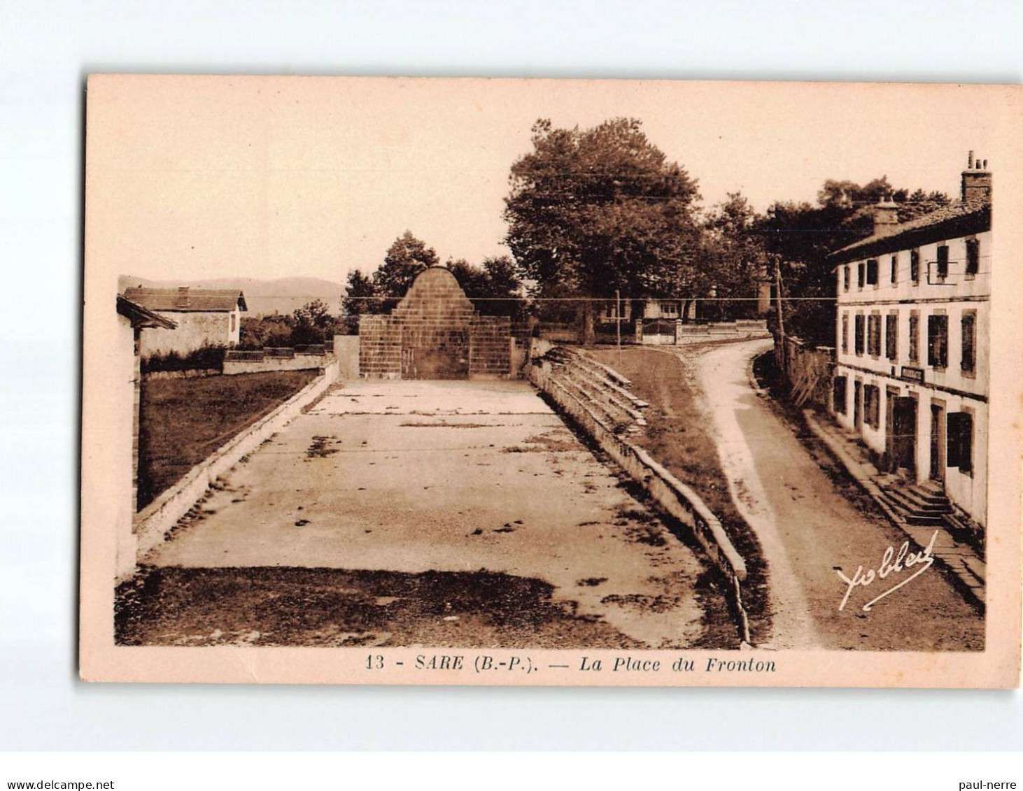 SARE : Place Du Fronton - Très Bon état - Sare