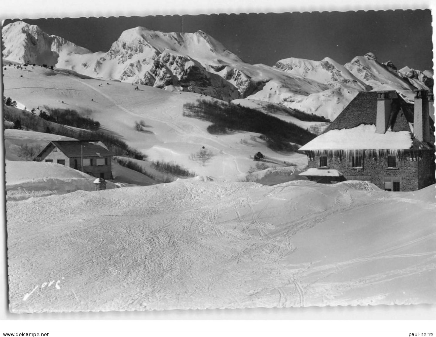 Col Du SOMPORT : Café Relais Du Col Et Téléski - Très Bon état - Col Du Somport