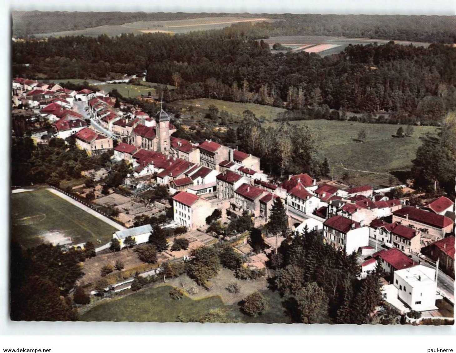 MONTHUREUX SUR SAONE : Vue Panoramique Aérienne - Très Bon état - Monthureux Sur Saone