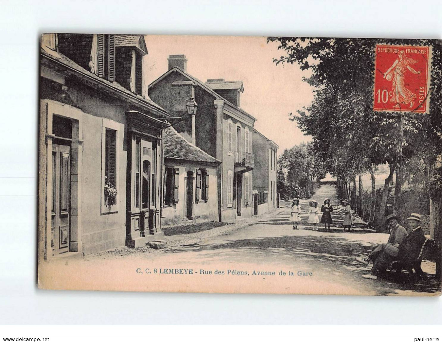 LEMBEYE : Rue Des Pélans, Avenue De La Gare - Très Bon état - Lembeye