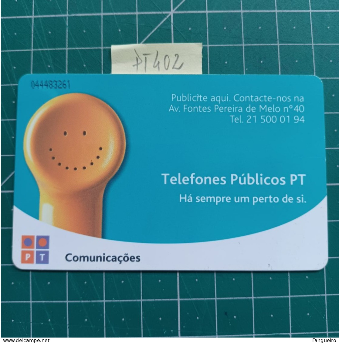 PORTUGAL USED PHONECARD PT402 RECORD - Portugal