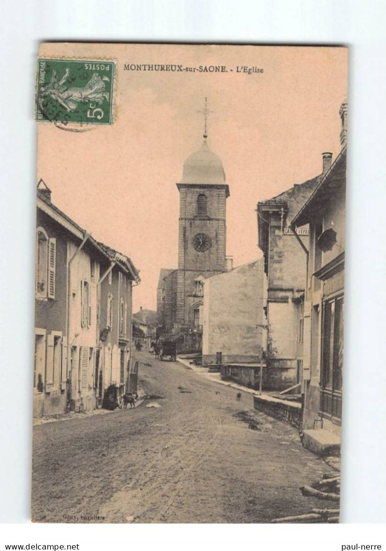 MONTHUREUX SUR SAONE : L'Eglise - Très Bon état - Monthureux Sur Saone