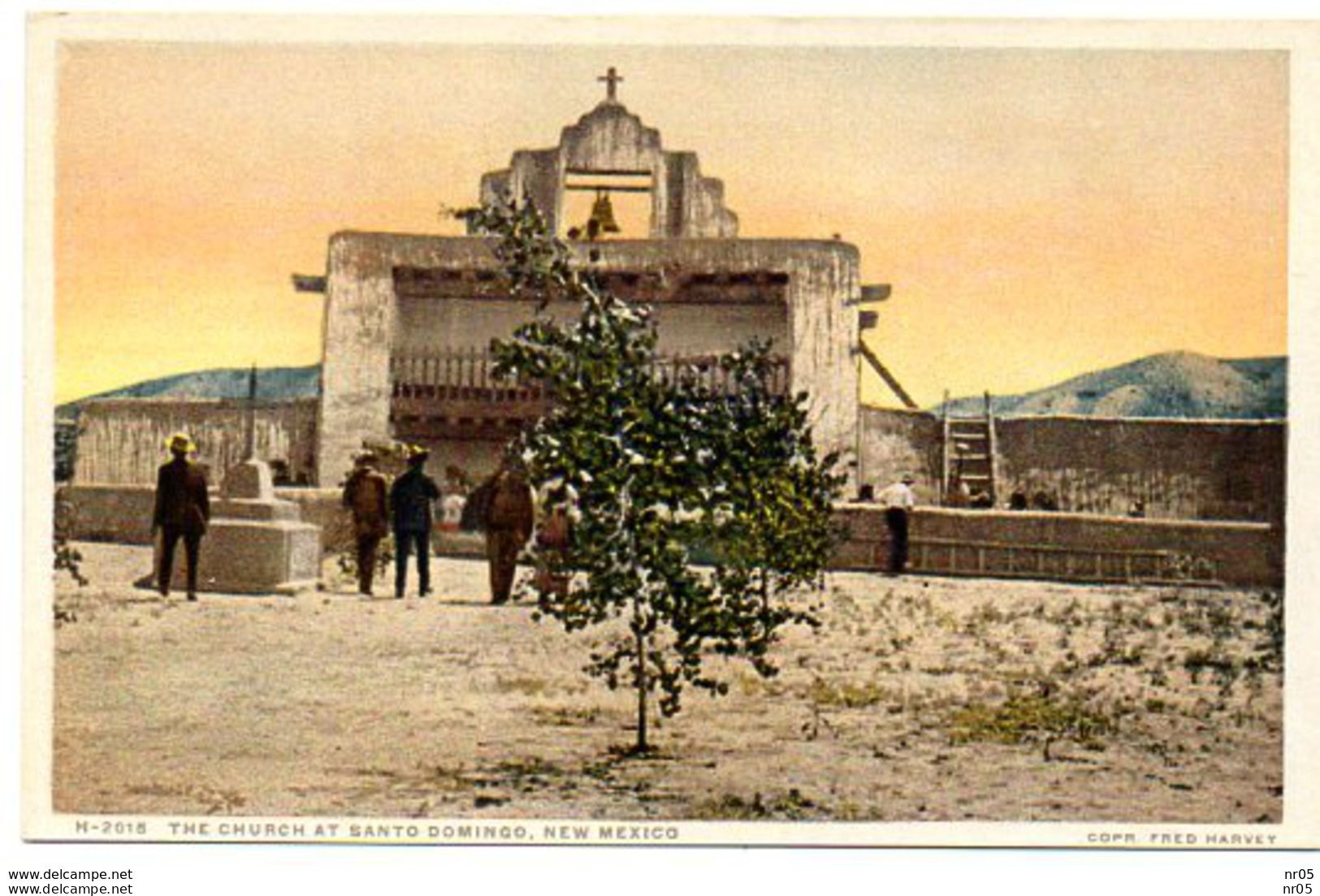 U.S.A. - The Church At Santo Domingo , New Mexico ( Etats Unis Amerique ) - Altri & Non Classificati