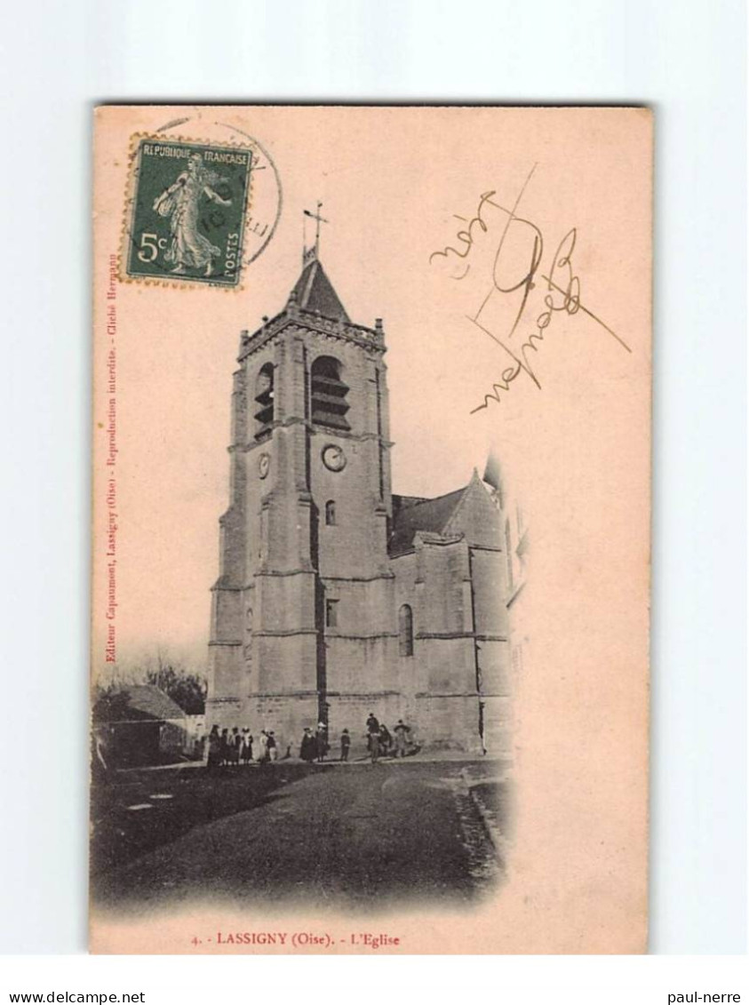 LASSIGNY : L'Eglise - Très Bon état - Lassigny