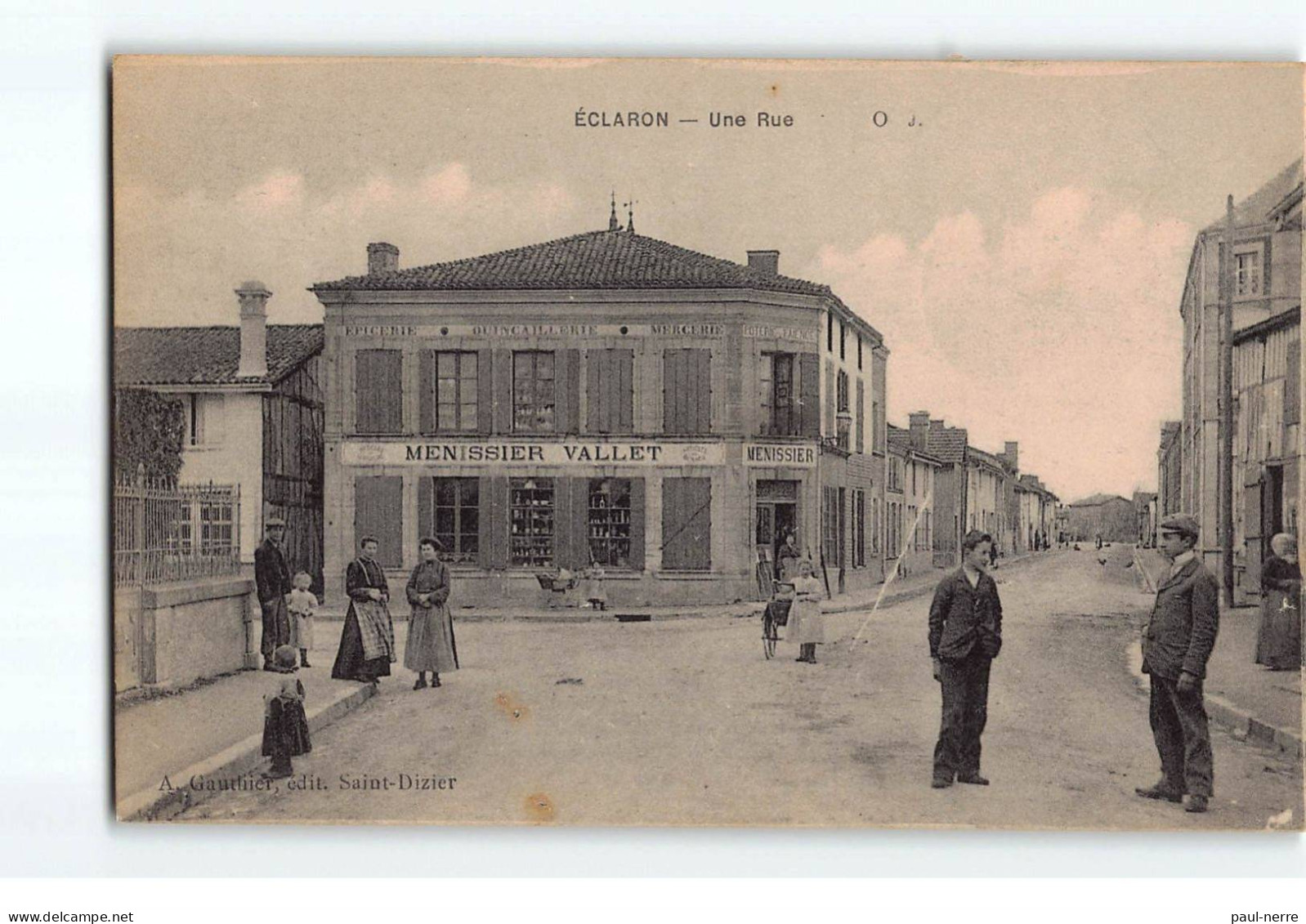 ECLARON : Une Rue - Très Bon état - Eclaron Braucourt Sainte Liviere