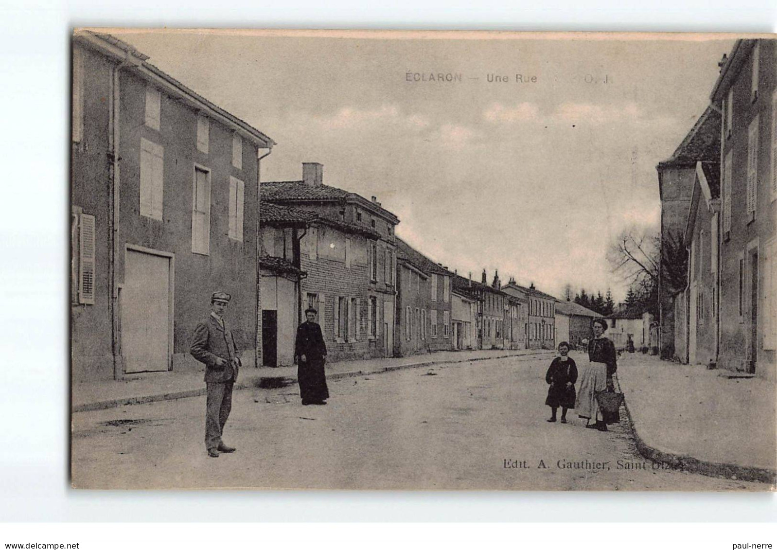 ECLARON : Une Rue - Très Bon état - Eclaron Braucourt Sainte Liviere