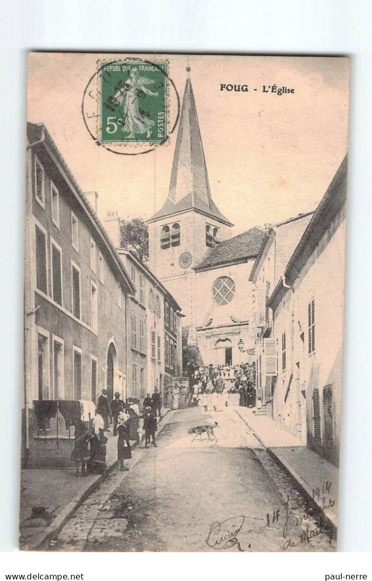 FOUG : L'Eglise - Très Bon état - Foug