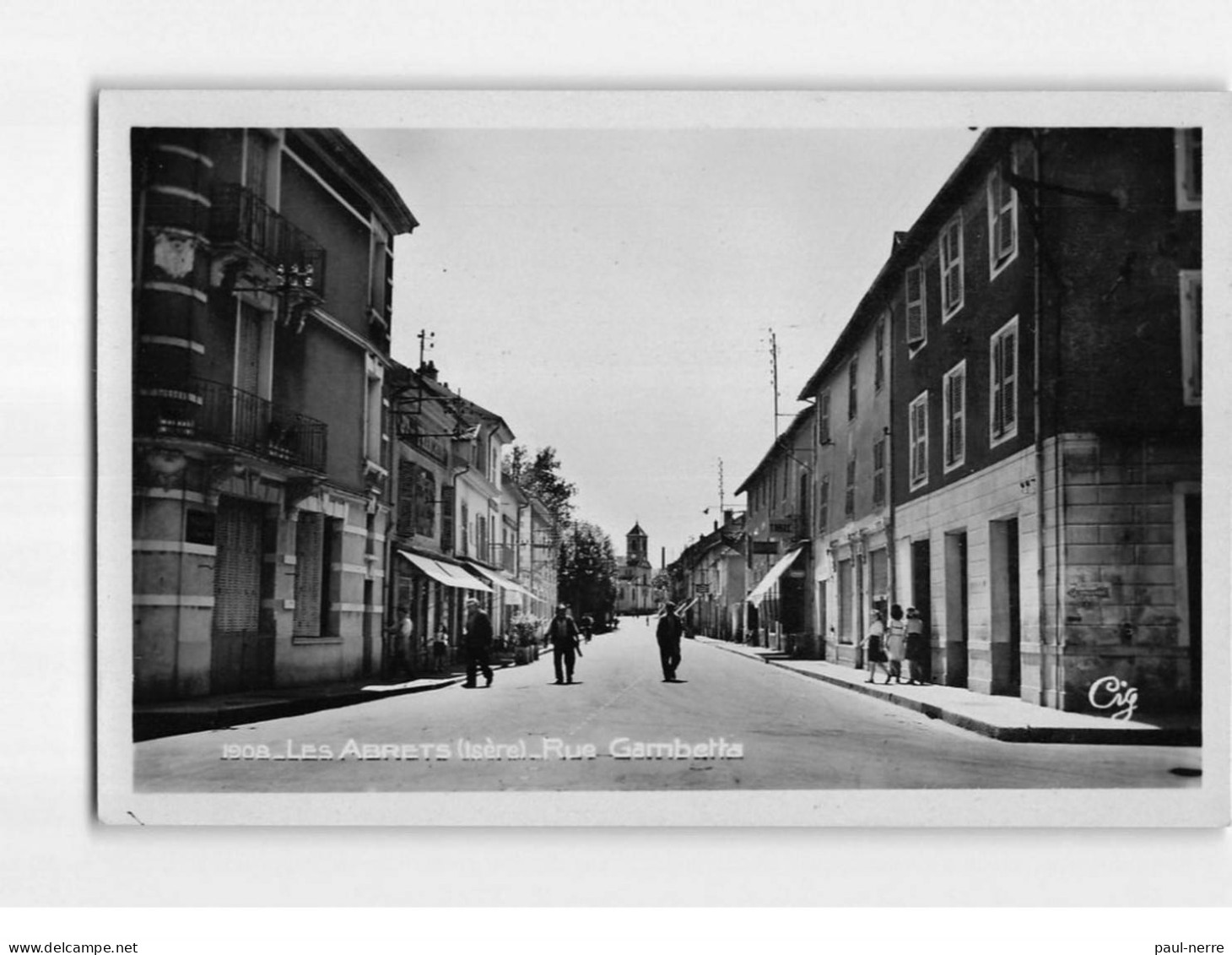 LES ABRETS : Rue Gambetta - Très Bon état - Les Abrets