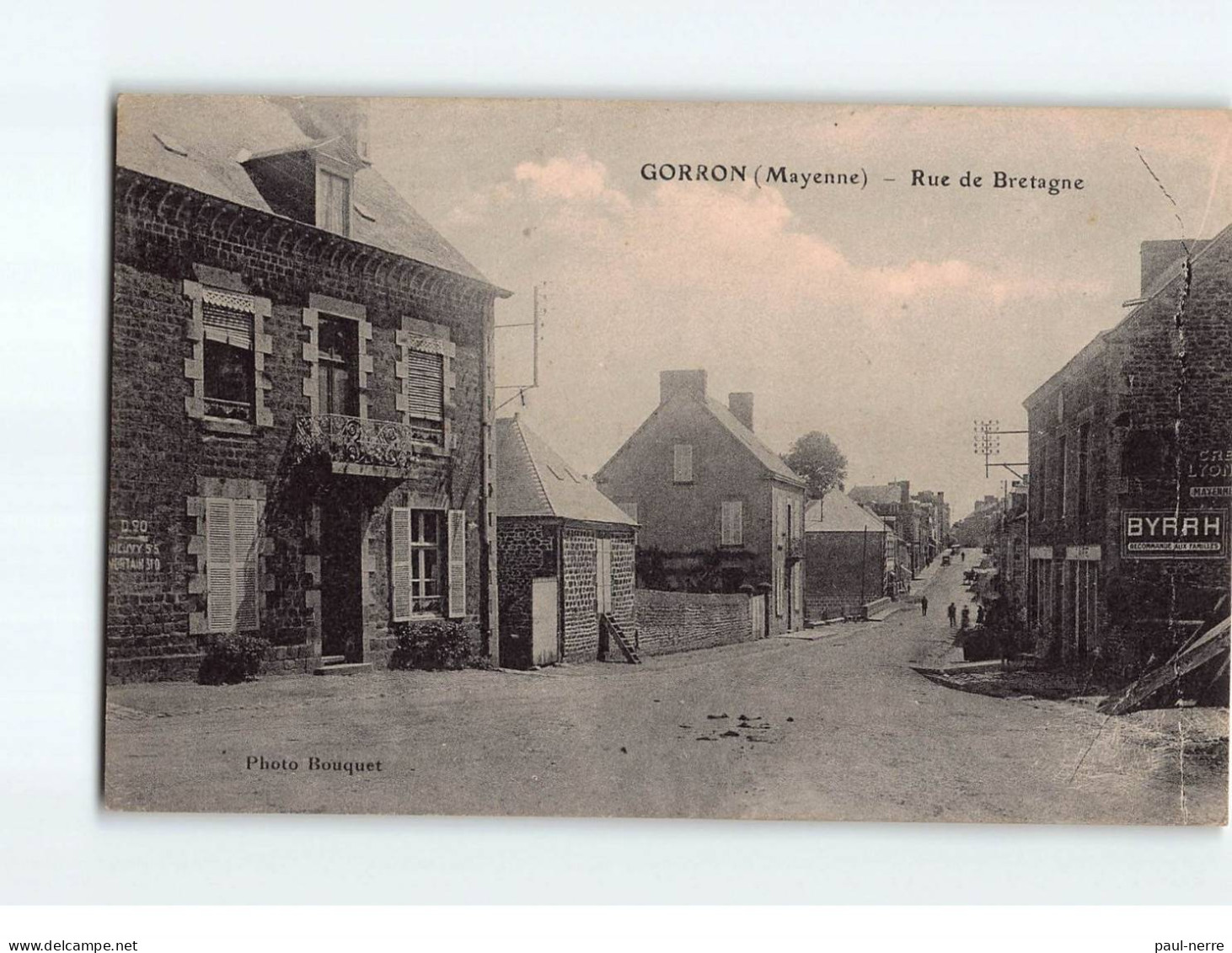 GORRON : Rue De Bretagne - Très Bon état - Gorron