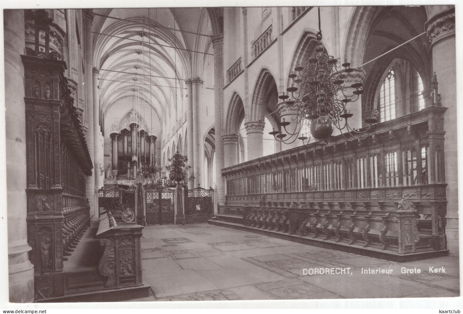 Dordrecht, Interieur Grote Kerk - (Zuid-Holland, Nederland) - ORGEL/ORGUE/ORGAN - Dordrecht