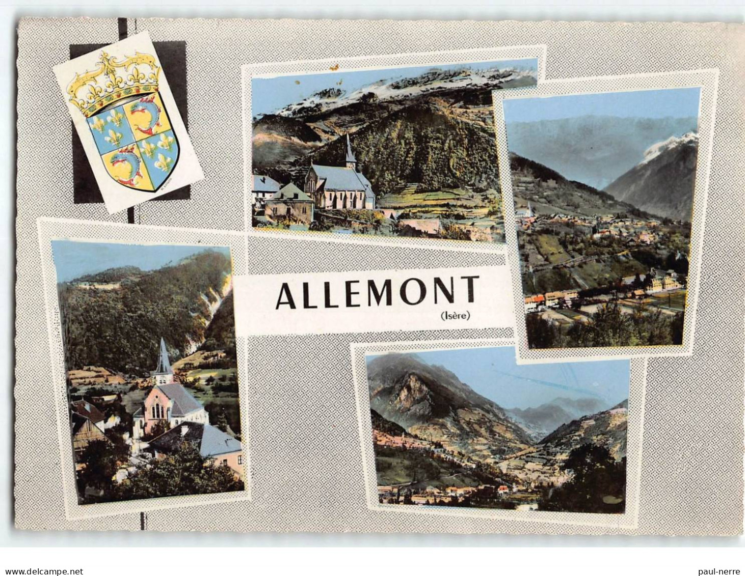 ALLEMONT : Carte Souvenir - Très Bon état - Allemont